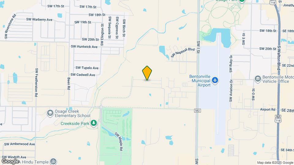 1505 SW Casuarina Dr Map and Location Details