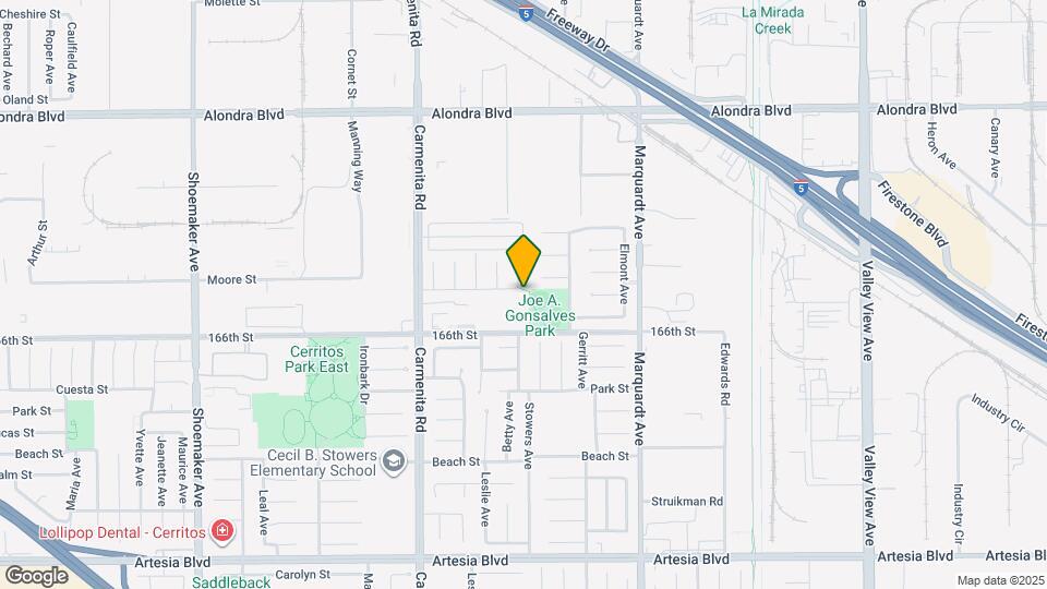 16446 Stowers Ave Map and Location Details