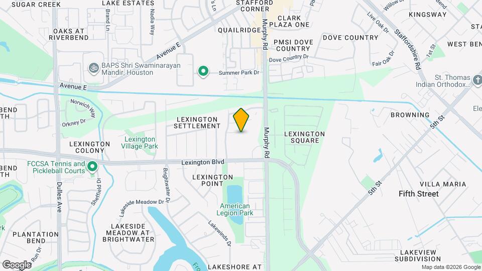 3923 Lexington Manor Ct Map and Location Details