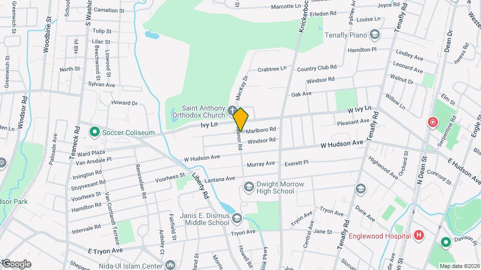 344 Marlboro Rd Map and Location Details