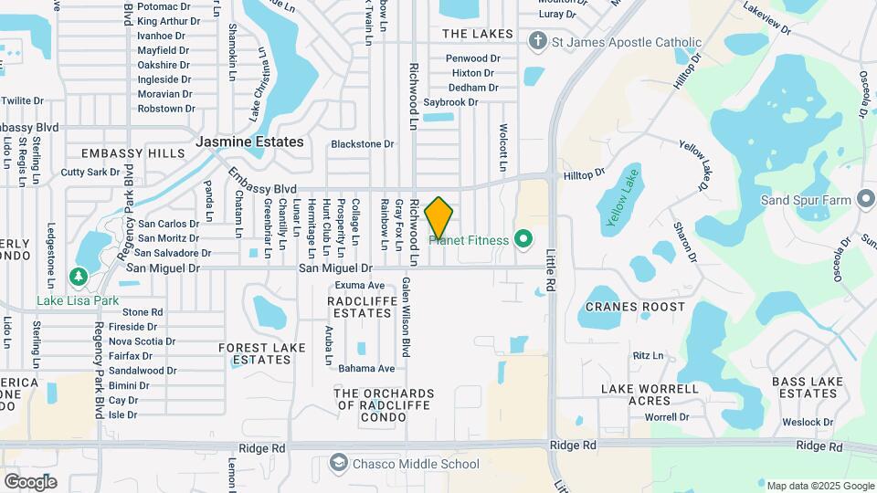 9035 Westby Ln Map and Location Details