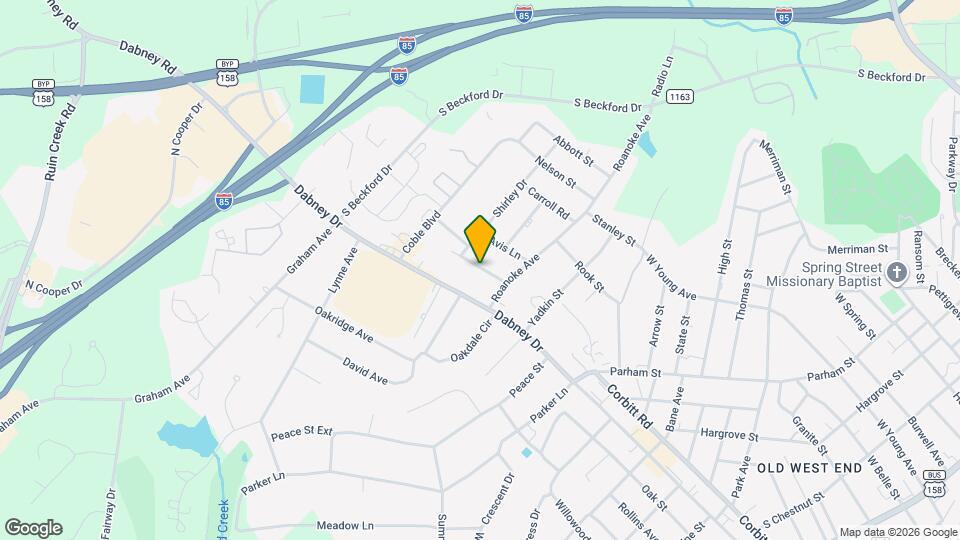 930 Buckhorn St Map and Location Details