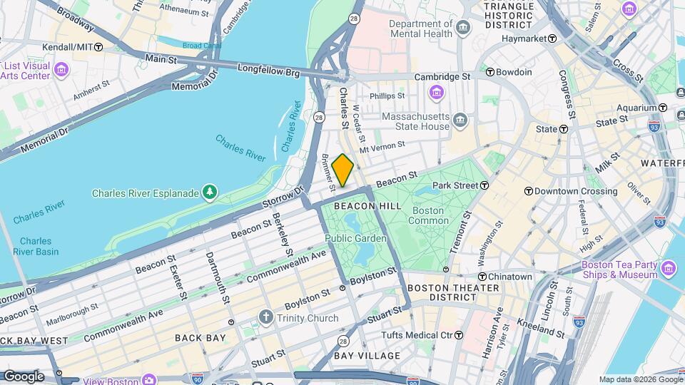 80 Beacon St Map and Location Details