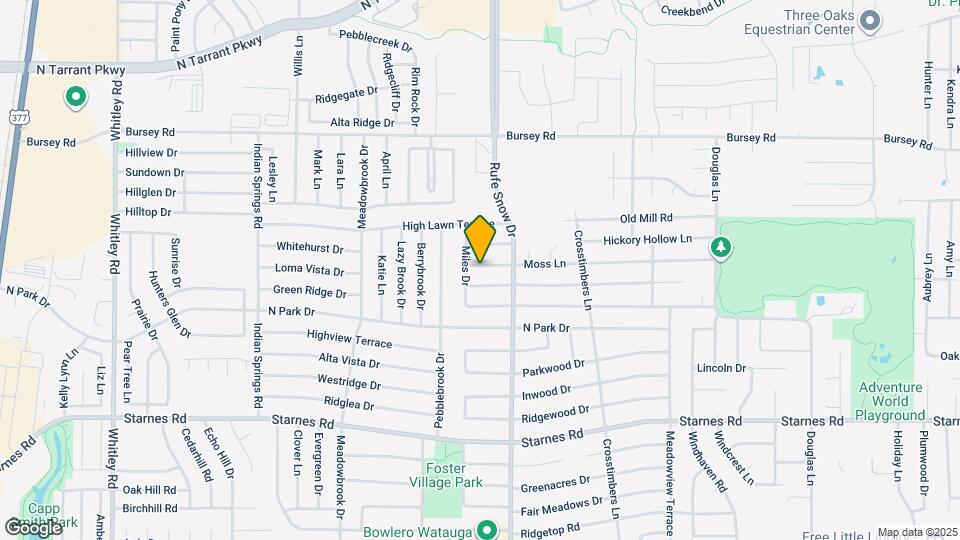 6620 Moss Ln Map and Location Details