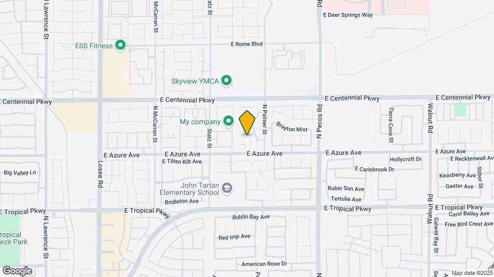 6236 Halstead Ct Map and Location Details