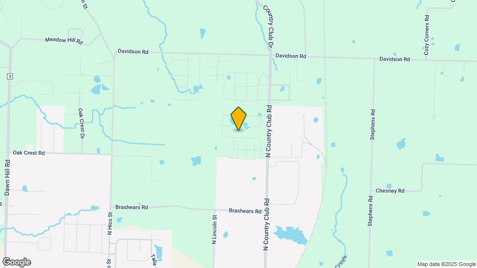 1901 E Brookview Cir Map and Location Details