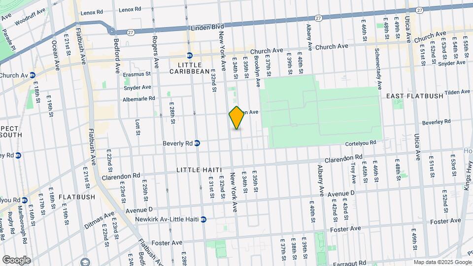 450 E 34th St Map and Location Details