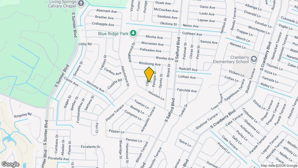 3254 Chastain St Mapa y Detalles de la Ubicación