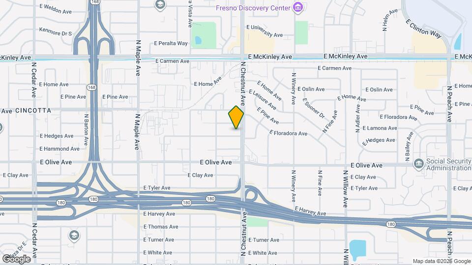 4789 E Hedges Ave Map and Location Details