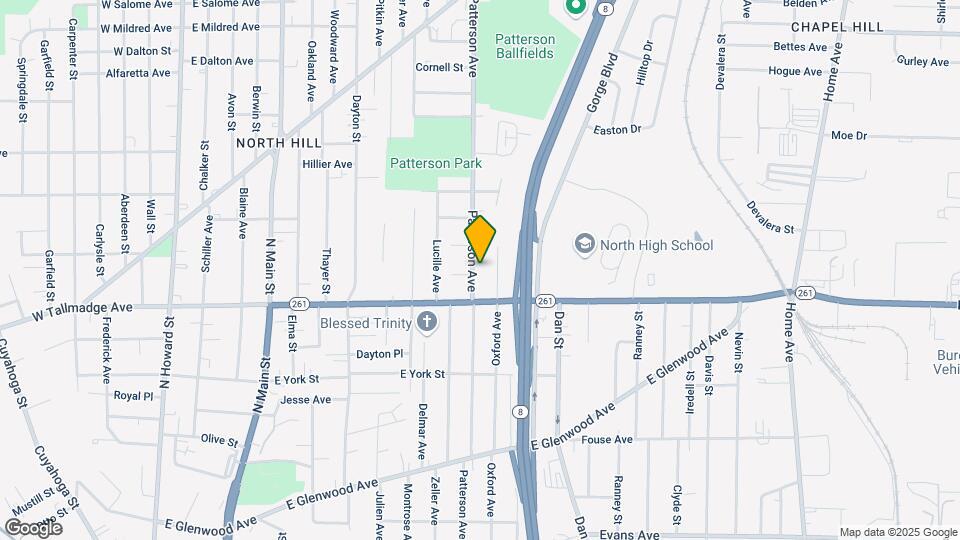 649 Patterson Ave Mapa y Detalles de la Ubicación