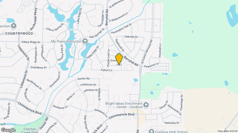 9087 Weeping Cherry Ln Map and Location Details