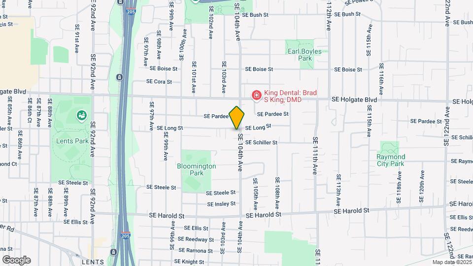 4745 SE 104th Ave Map and Location Details