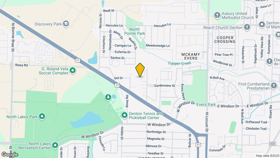 3307 Gardenview Cir Map and Location Details
