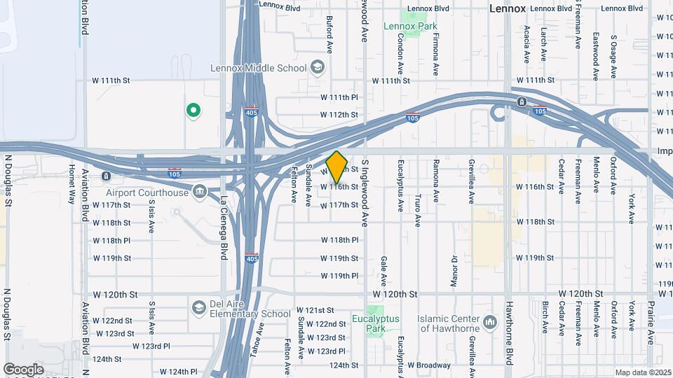 4848 W 116th St Map and Location Details