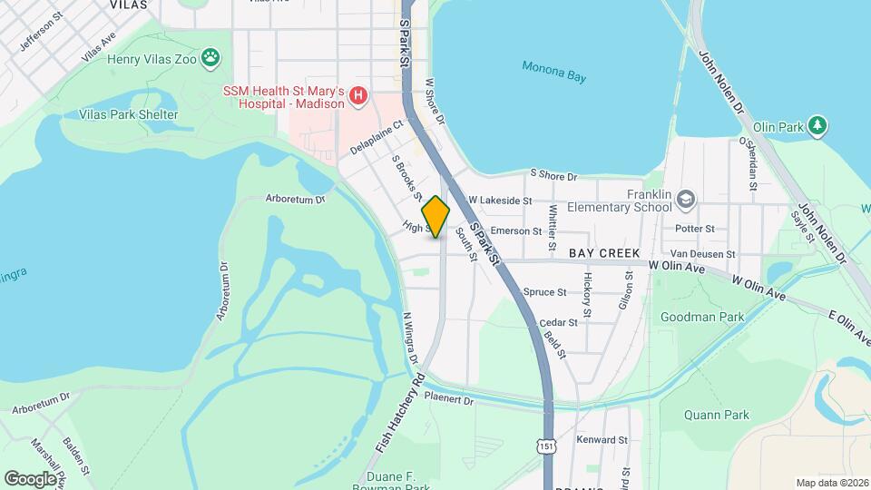 1110 Fish Hatchery Rd, Unit #2 Map and Location Details