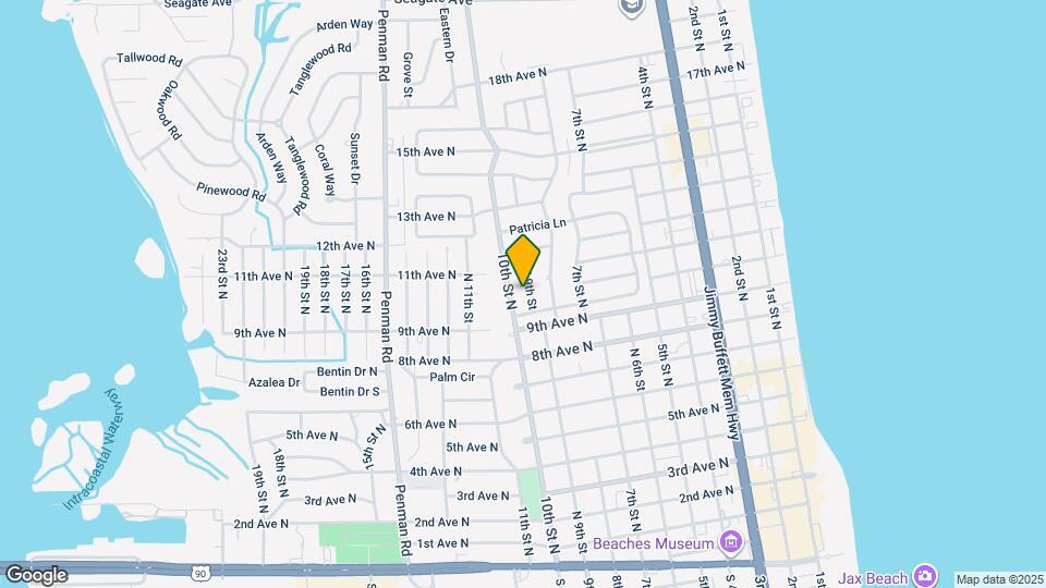 1012 N 9th St Map and Location Details