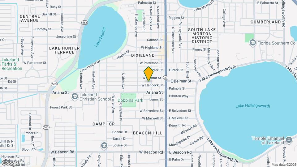 305 W Hancock St Map and Location Details