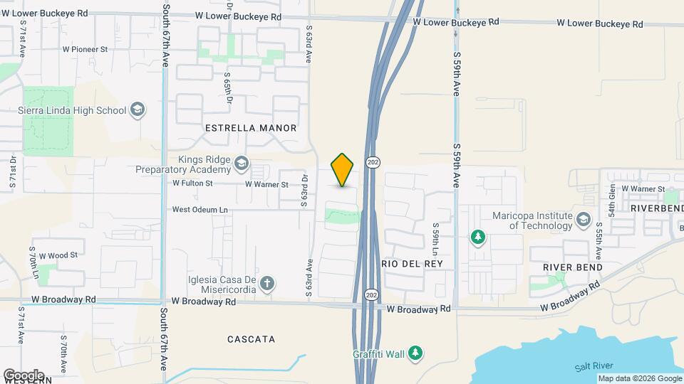 6225 W Warner St, Unit 1 Mapa y Detalles de la Ubicación