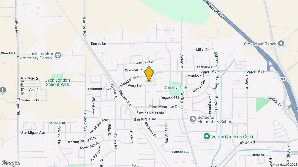 1655 Kerry Ln Map and Location Details