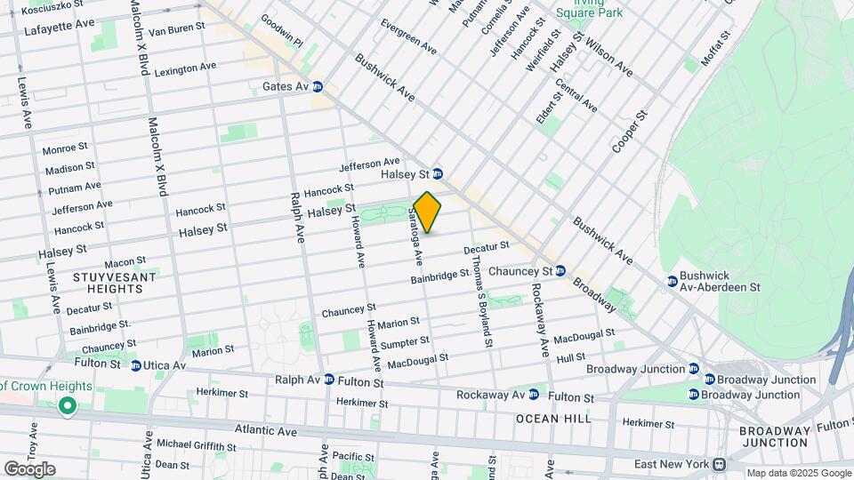 742 Macdonough St Mapa y Detalles de la Ubicación