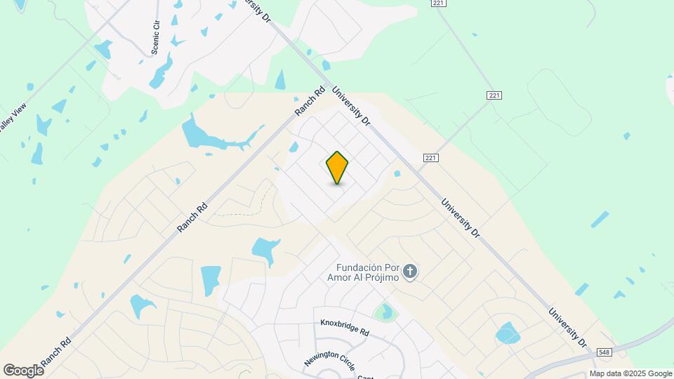 1805 Ash Oak Ln Map and Location Details