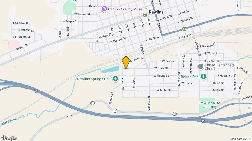 724 W State St Map and Location Details