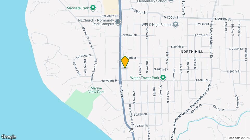 20703 1st Pl S Map and Location Details