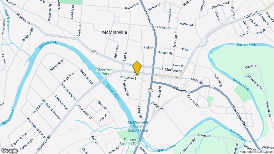 306 W Colville St, Unit A Map and Location Details