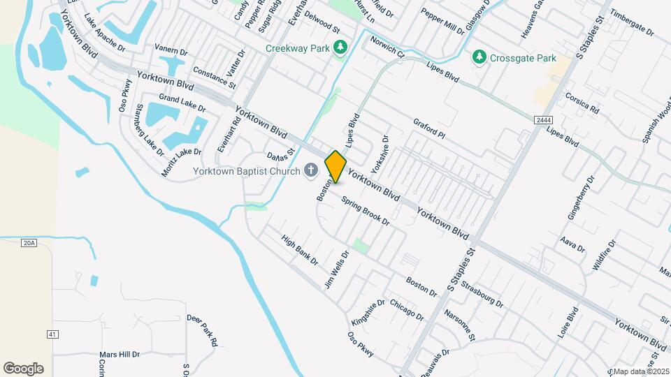 5110 Spring Brook Dr Map and Location Details