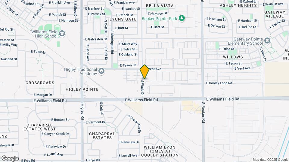 2296 S Nancy Ln Map and Location Details