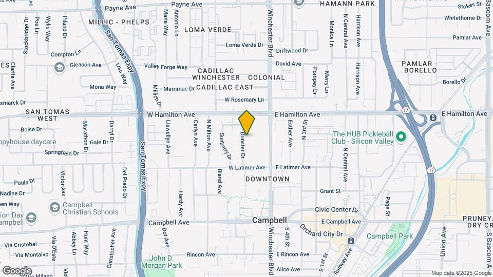 380 Dunster Dr Map and Location Details