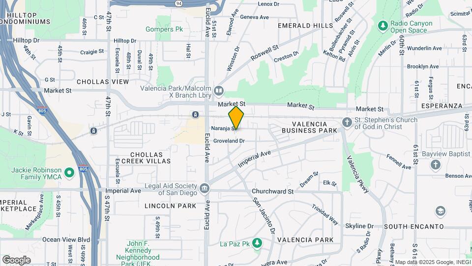 5207-5211 Naranja St Map and Location Details