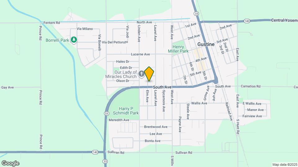 560 Elm Ave Map and Location Details