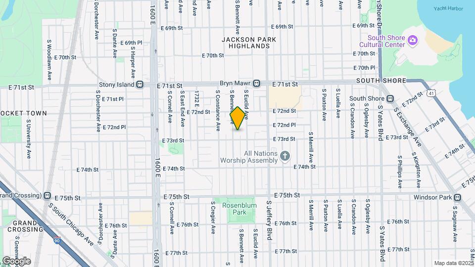 7245-7255 S Bennett Ave Map and Location Details