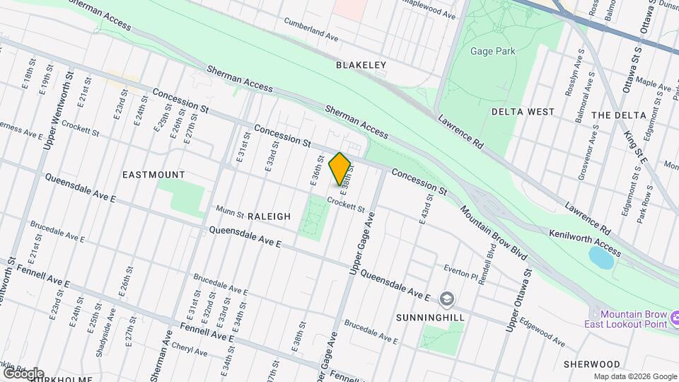 86 E 38th St Map and Location Details