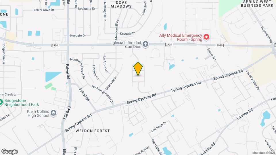 3223 Stoneydale Ln Map and Location Details