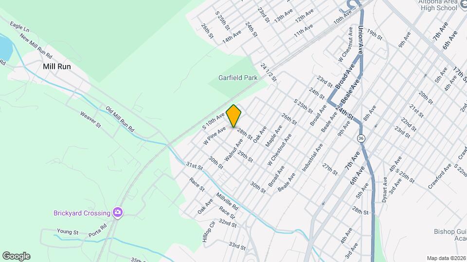 2807 Spruce Ave, Unit 2nd Fl. Map and Location Details