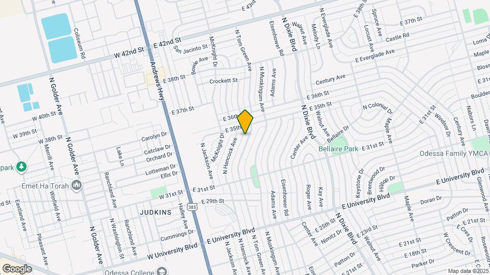 3137 N Tom Green Ave Map and Location Details