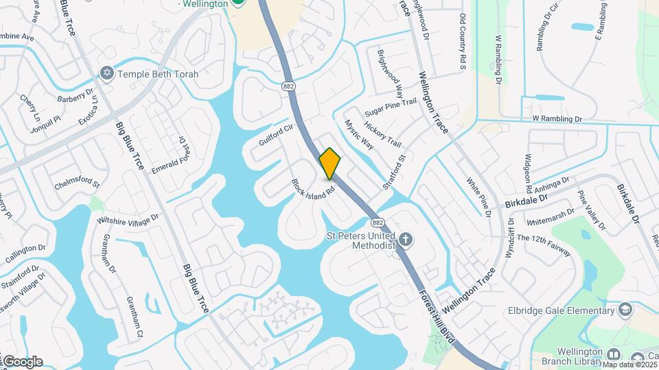 1236 Block Island Rd Map and Location Details