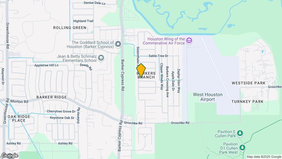 18326 Thicket Grove Rd Map and Location Details