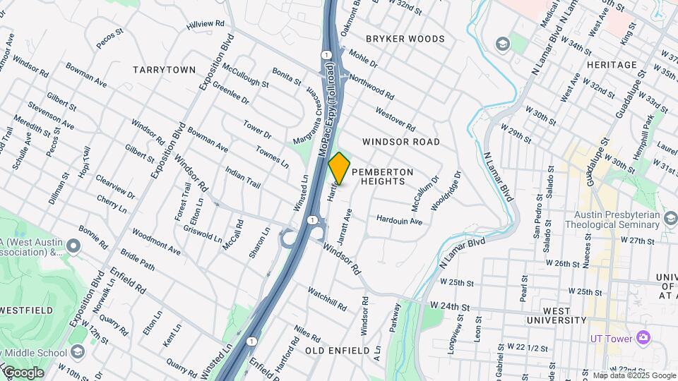 2503 Hartford Rd Map and Location Details