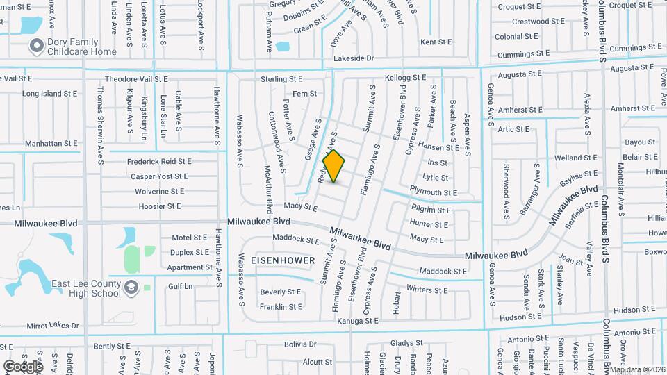 954 Pilgrim St E Map and Location Details