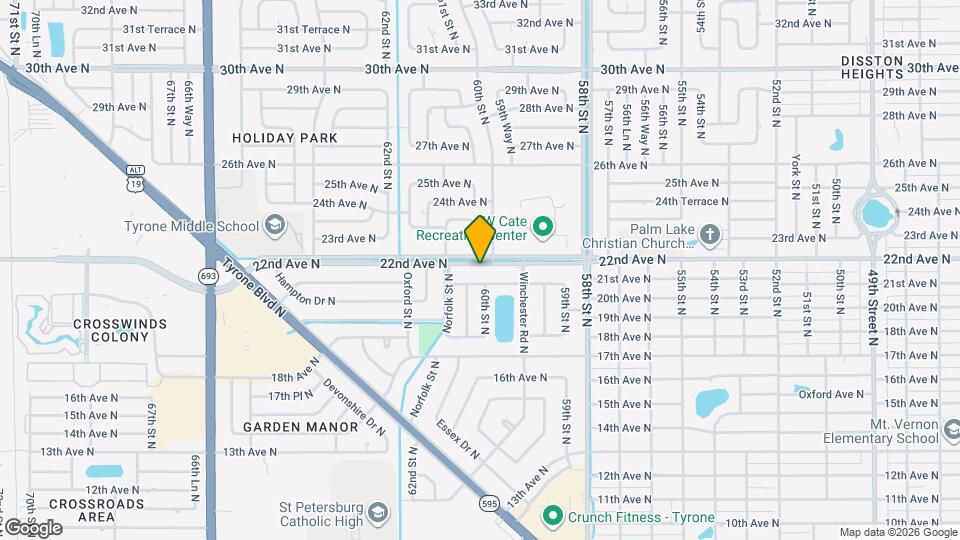 6062 22nd Ave N, Unit 3 Map and Location Details
