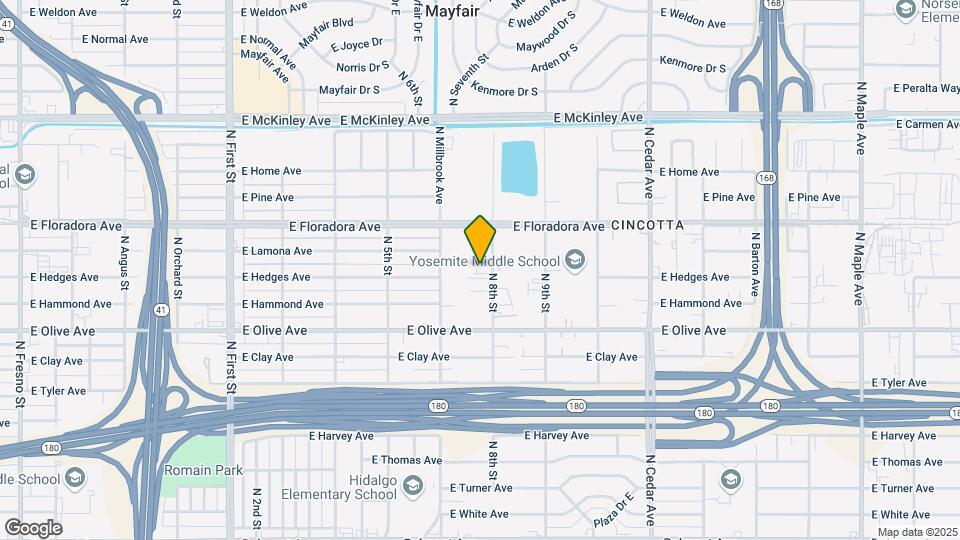 1305 N 8th St Mapa y Detalles de la Ubicación