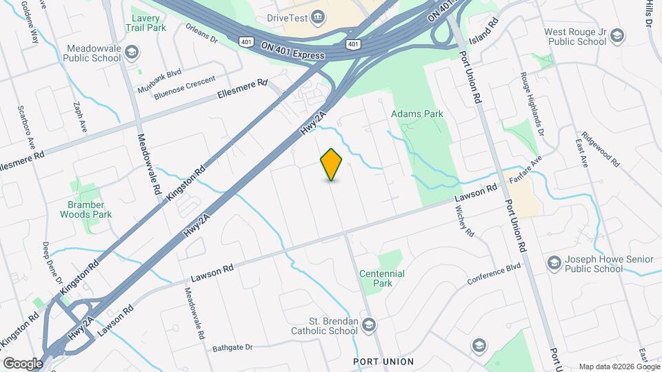 337 Centennial Rd Map and Location Details