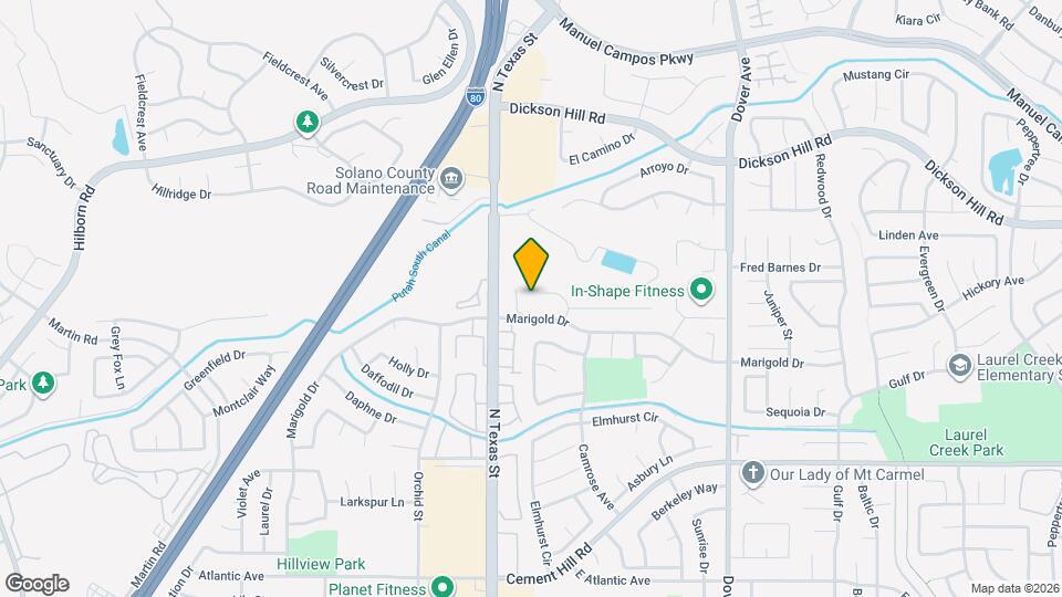 3045 Waring Pl Map and Location Details