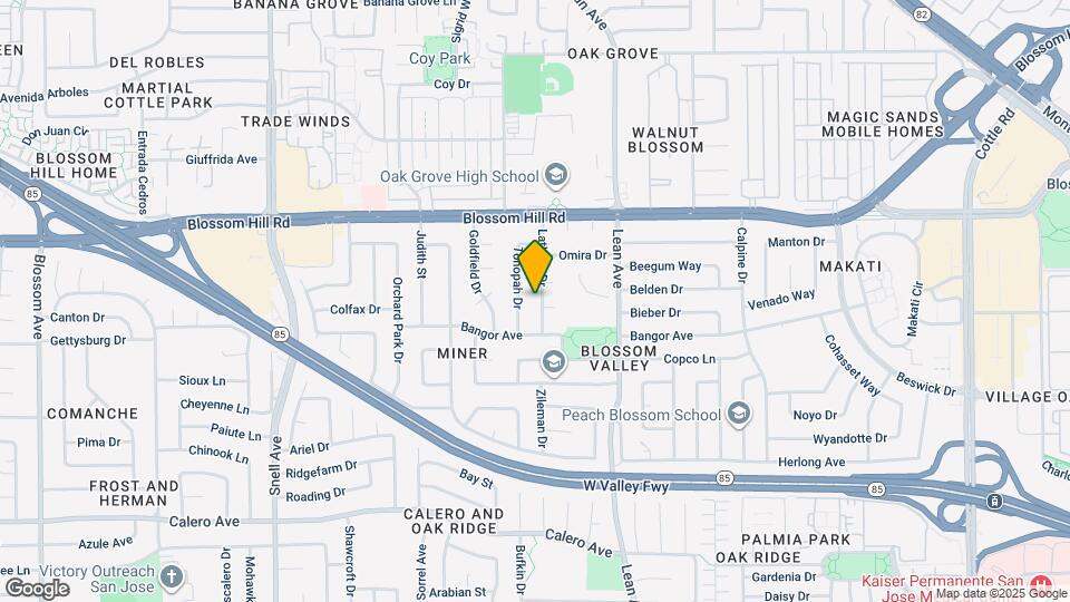 5719 Lathrop Dr Map and Location Details