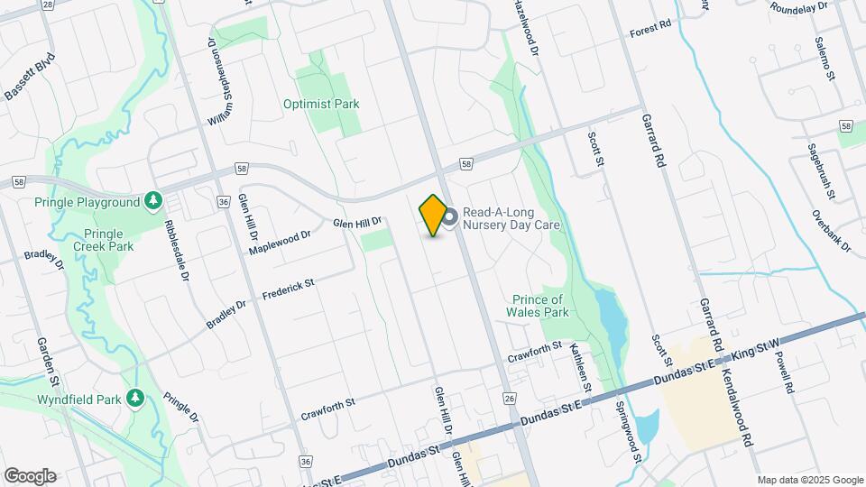 97 Elizabeth Cres S Map and Location Details