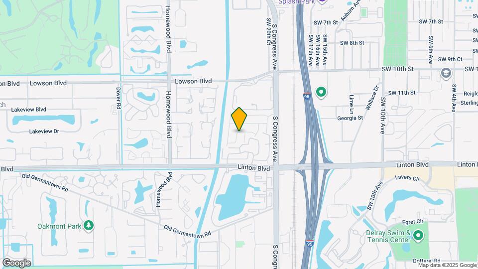 1321 SW 21st Way Map and Location Details