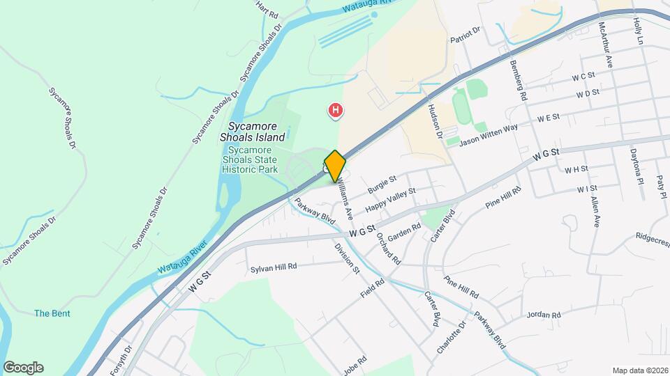 1602 Dixon St Mapa y Detalles de la Ubicación